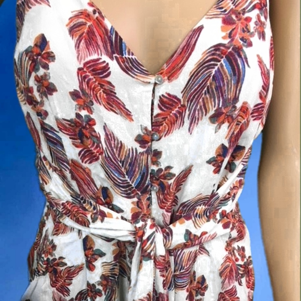 Warm Fall Capri Jump suite with pockets - Picture 1 of 7